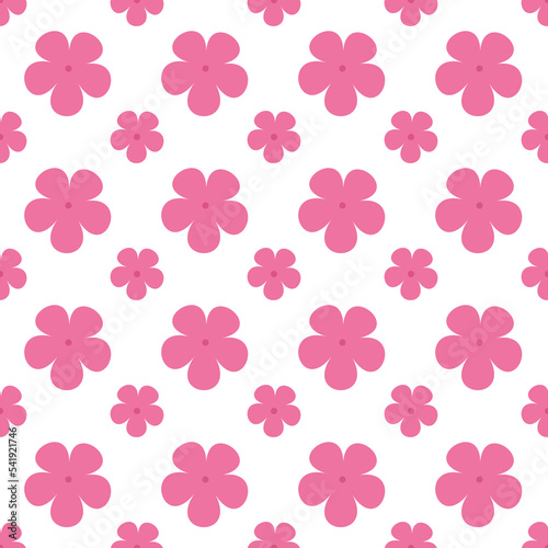 autum flowers pattern sameless backgound