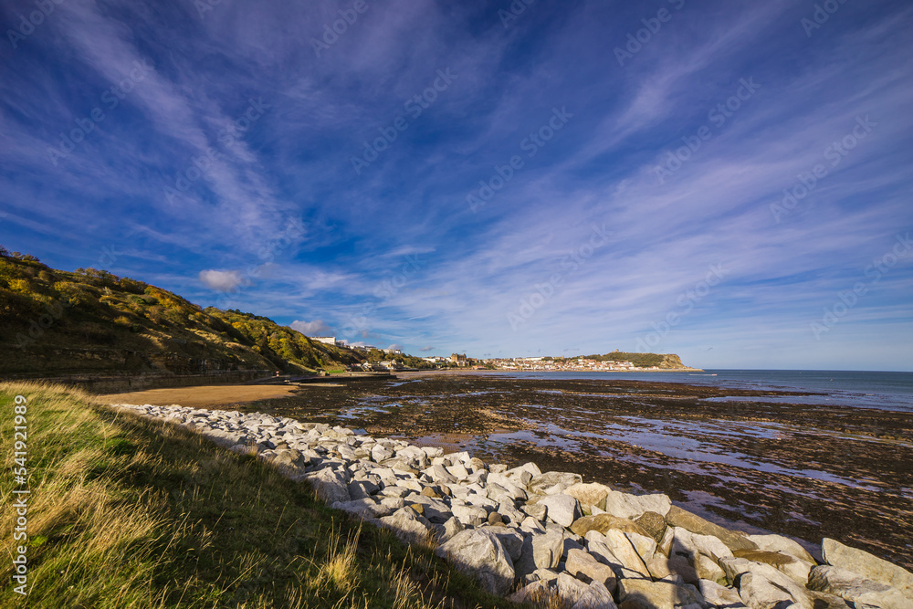 Scarborough South Bay - Photo from the sea defences near Holbeck car park.
