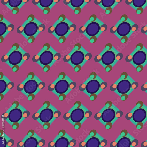 seamless vector pattern with dots