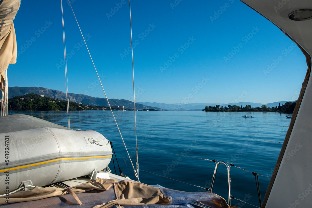 sailing trip Corfu Greece Stock Photo Adobe Stock