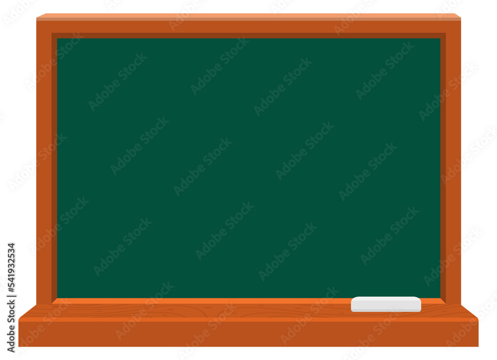 Chalkboard icon. Cartoon blackboard with chalk. School symbol Chalkboard icon. Cartoon blackboard with chalk. School symbol