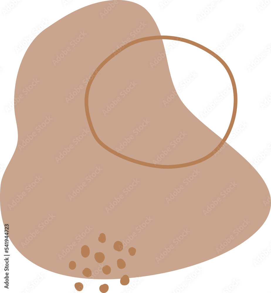 Abstract Organic Shape Vector Illustration Abstract Organic Shape Vector Illustration