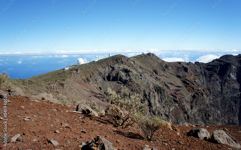 Hike to the top of La Palma. Canary Islands, Spain.