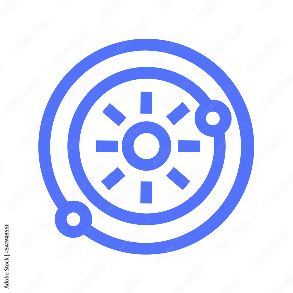 solar system solar system planet astronomy galaxy line icon solar system solar system planet astronomy galaxy line icon