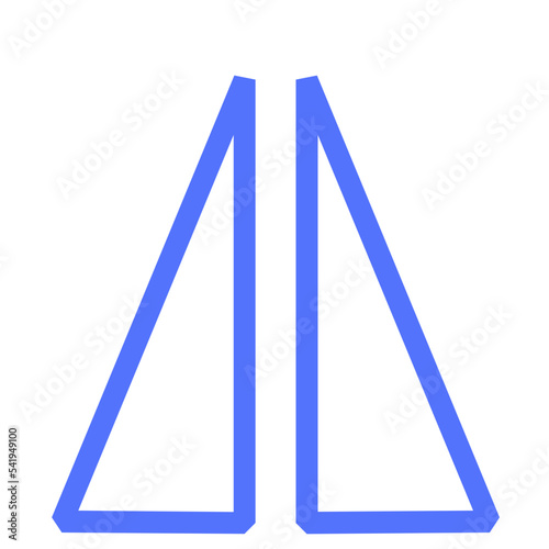 text edit mirror interior reflection editor line icon