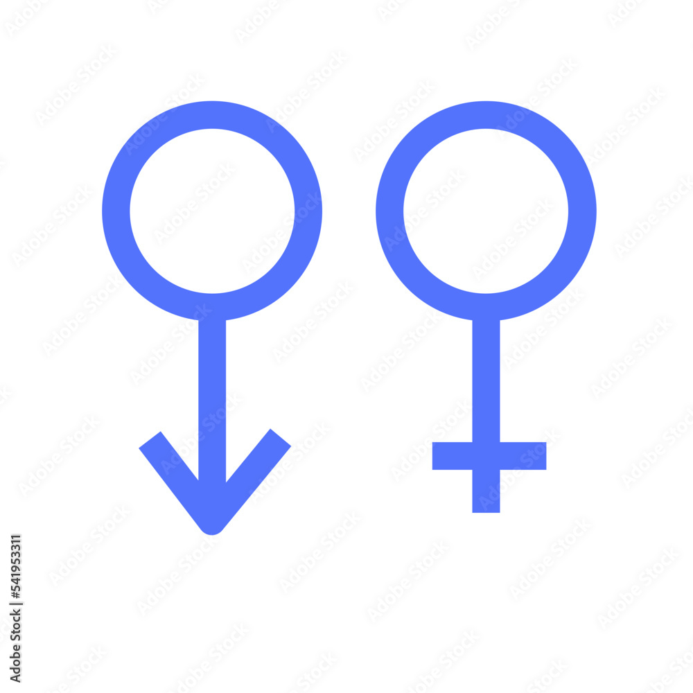 wedding gender sign male female line icon wedding gender sign male female line icon