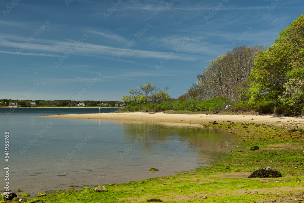 a cove and bay of water in edgarstown Massachusetts a cove and bay of water in edgarstown Massachusetts