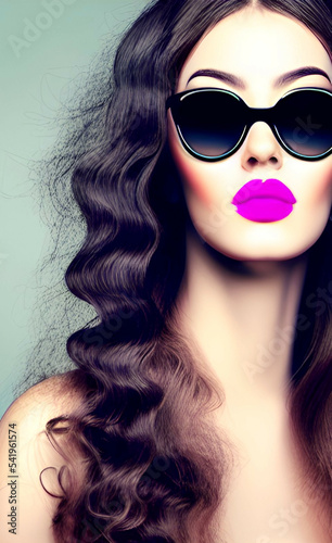 woman with sunglasses