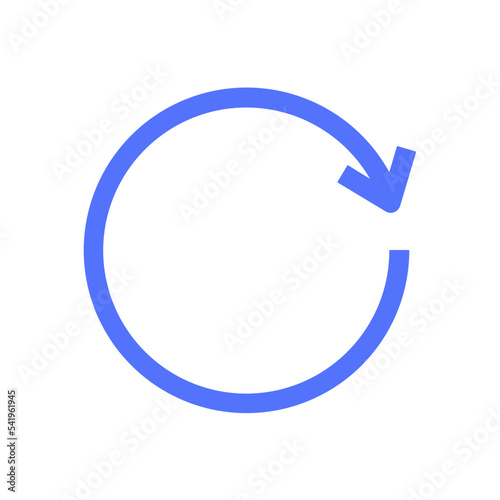 Free Download arrow direction navigation refresh reload line icon - GFXLoad