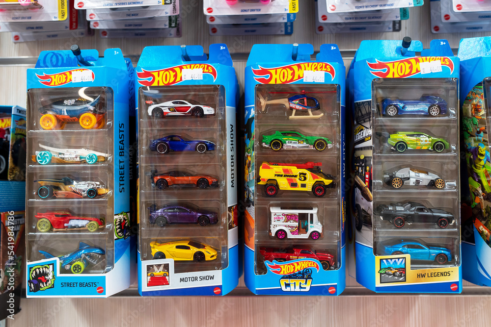 Hot Wheels Kids toys cars for sale at store. Hot Wheels is a brand
