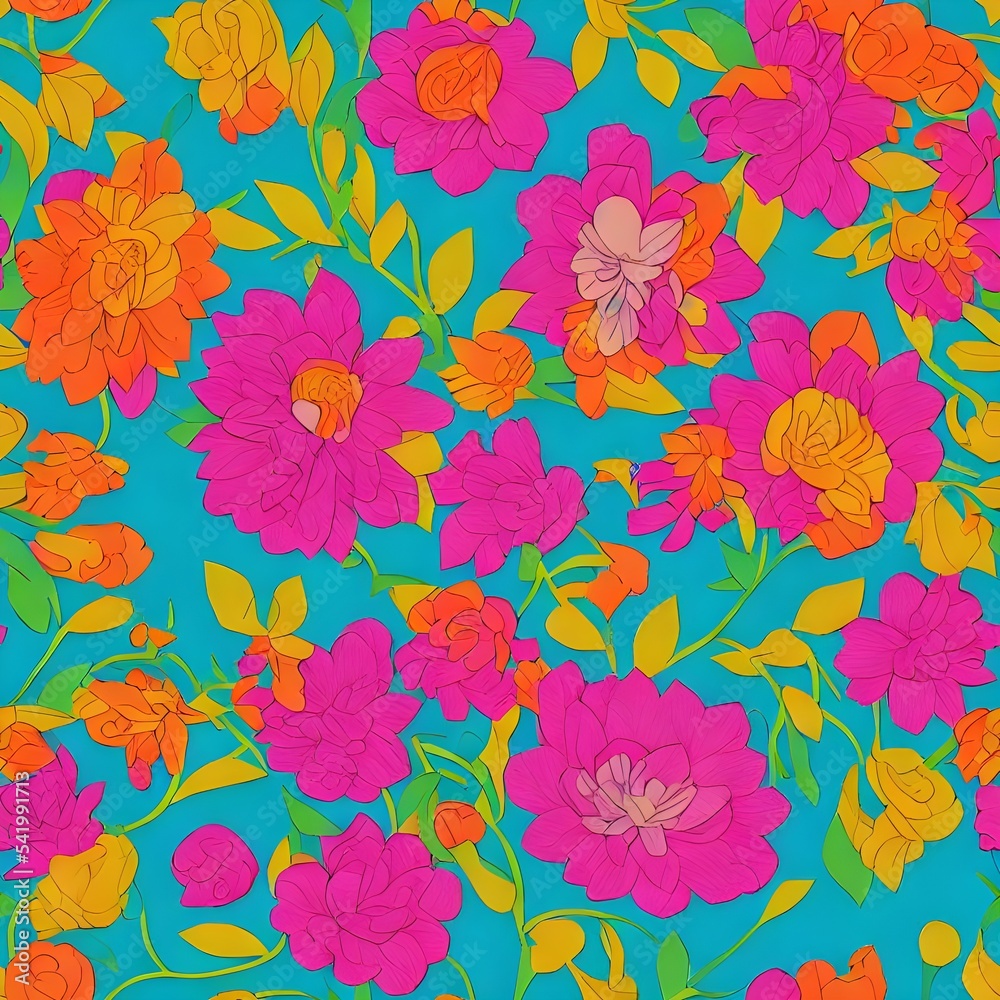 There are dozens of paper flowers in every color imaginable strewn about the design. It's like a fairytale garden came to life, right on this piece of paper. Each flower is so intricate and delicate, There are dozens of paper flowers in every color imaginable strewn about the design. It's like a fairytale garden came to life, right on this piece of paper. Each flower is so intricate and delicate,