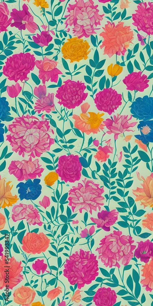 I am looking at a design of paper flowers. The color scheme is very light and pastel-toned. There are different shades of pink, peach, lavender, and cream making up the petals of each flower. I am looking at a design of paper flowers. The color scheme is very light and pastel-toned. There are different shades of pink, peach, lavender, and cream making up the petals of each flower.