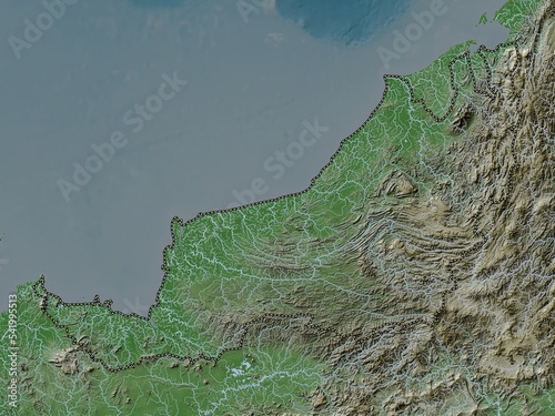 Sarawak, Malaysia. Wiki. No legend