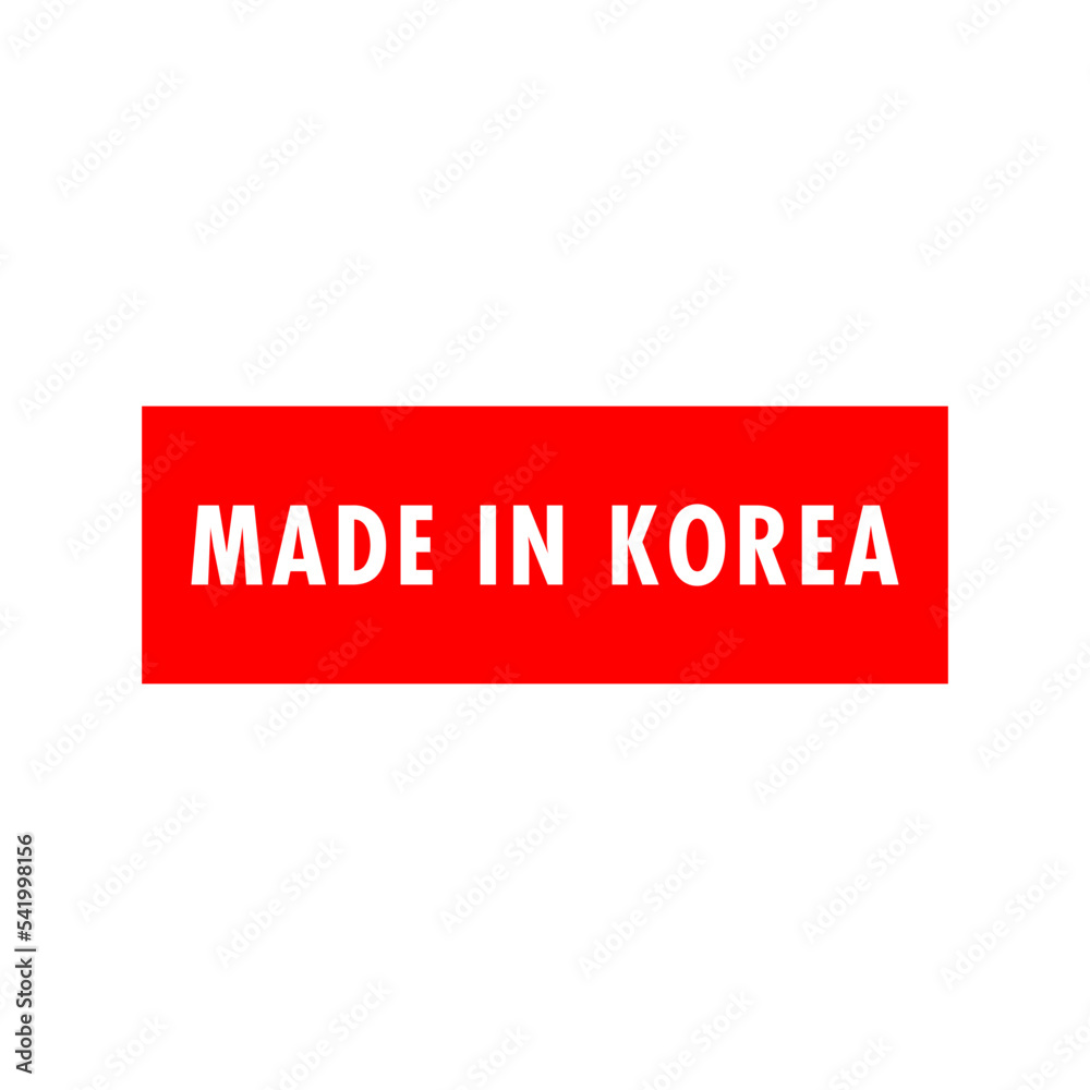 made in Korea symbol,label,template made in Korea symbol,label,template