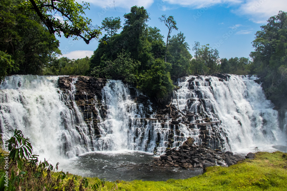 Fototapeta premium Kabwelume water falls in northern province zambia