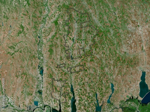 Gagauzia, Moldova. High-res satellite. No legend photo