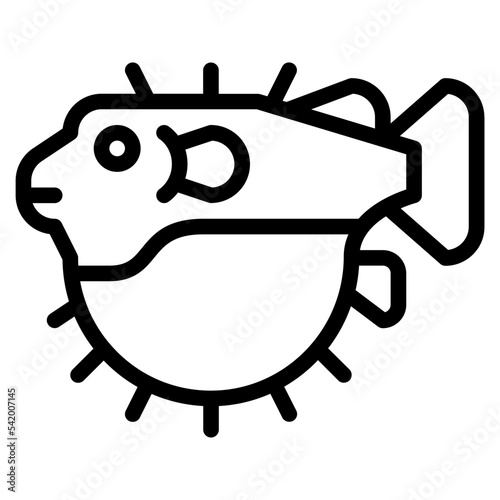 pufferfish sea animal