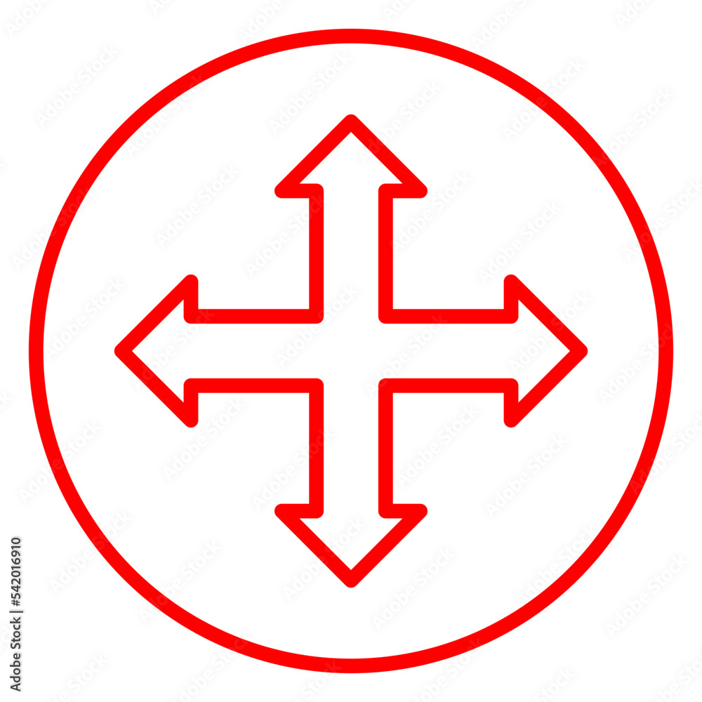 Obraz premium arrow icon