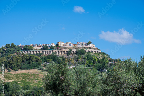 The panorama of Silvi in Abruzzo