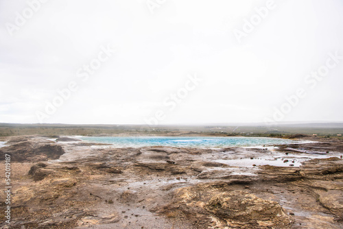 Strokkur and Geysir Geothermal Area in Iceland