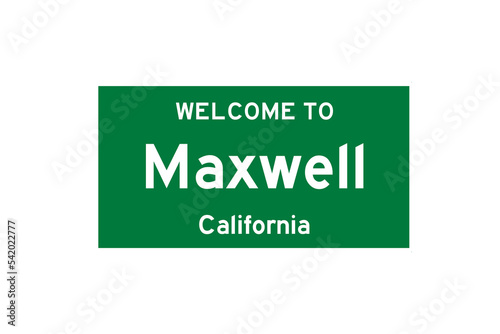 Принти на полотні Maxwell, California, USA