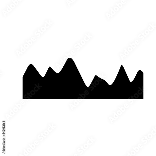 Mountain Icon Vector