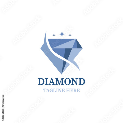 diamond logo design vector template