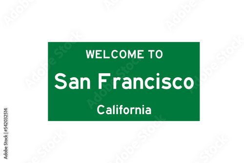 Canvas Print San Francisco, California, USA