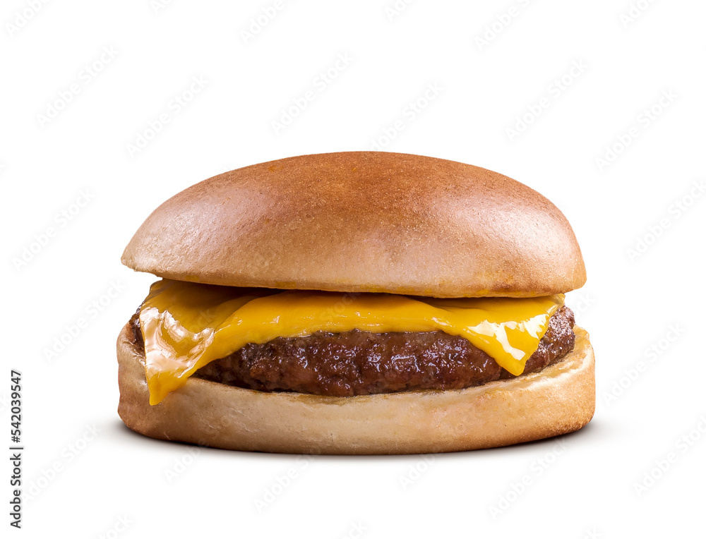 Delicious Fast Food Cheeseburger Isolated On Transparent Background Delicious Fast Food Cheeseburger Isolated On Transparent Background