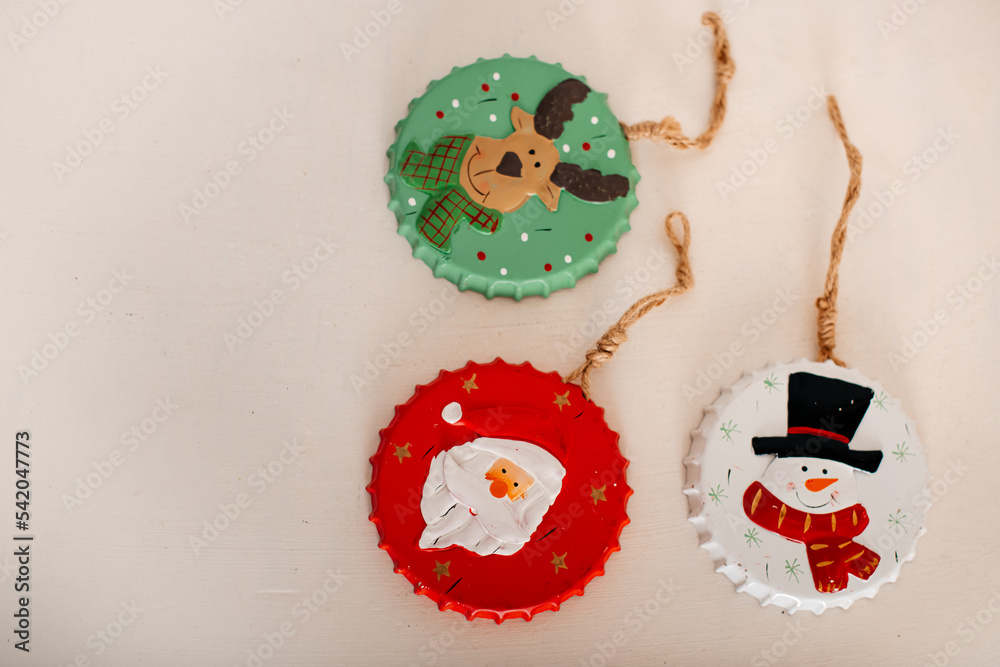 Weihnachten Anhänger Deko Schmuck, Metall Weihnachten Anhänger Deko Schmuck, Metall
