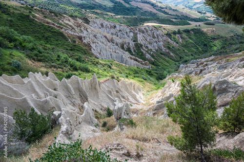 The calanchi di Atri with its stupendous and amazing clayey formations