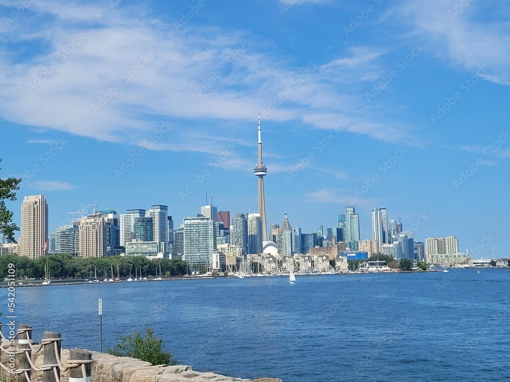 Toronto's Skyline from Toronto Island Toronto's Skyline from Toronto Island