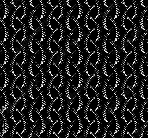 Vector seamless texture. Modern geometric background. Grid of dots.