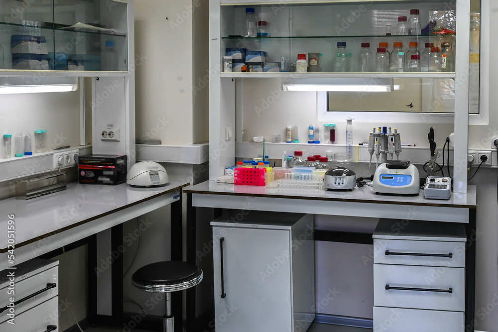 Scientific laboratory. Scientific laboratory.