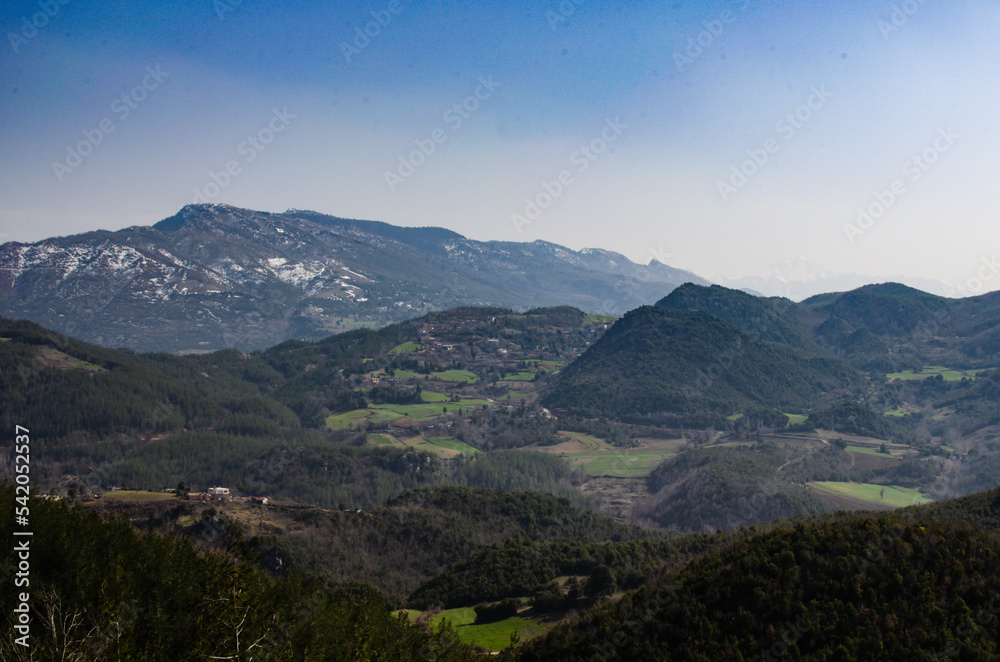 view from the top of mountain