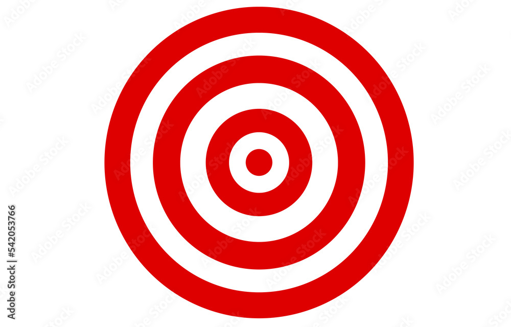 Red Darts Target Aim PNG Stock-Illustration | Adobe Stock