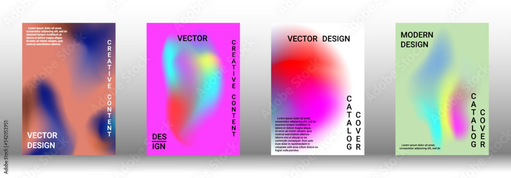 Artistic covers design. Creative fluid colors backgrounds. Set of abstract covers Artistic covers design. Creative fluid colors backgrounds. Set of abstract covers