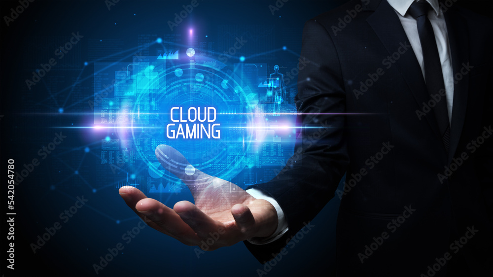 Man hand holding digital technology concept Man hand holding digital technology concept