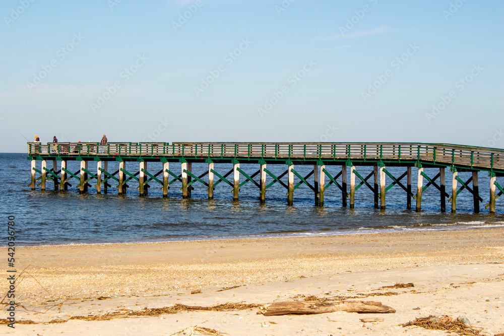 Fishing Pier on the bay