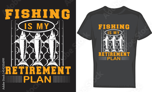 Fishing T shirt design