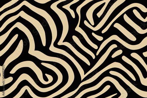 Abstract color zebra  tiger skin design. Animal skin texture seamless pattern. 2d illustrated creative background. Multicolor stripes repeat popular pattern. Endless trendy illustration for textile