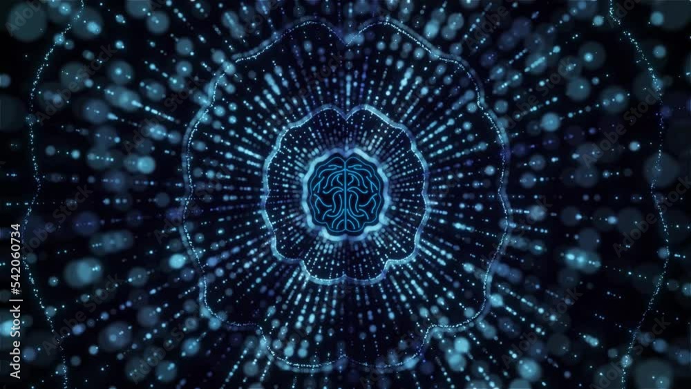 A brain glowing blue moves through a tunnel seeking of knowledge concept. Searching for truth on the web. Unknowing
A brain glowing blue moves through a tunnel seeking of knowledge concept. Searching for truth on the web. Unknowing