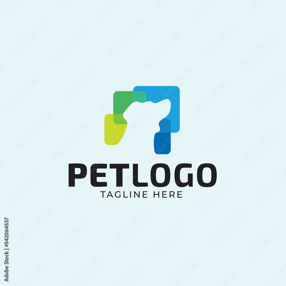 Pet love logo dog logo Pet love logo dog logo