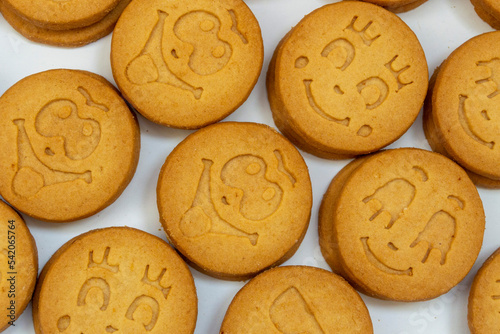 Biscuit cookies smilies