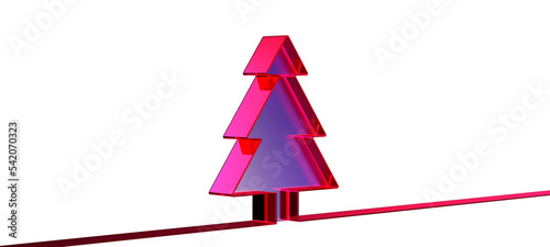 abstract christmas tree 3d ...