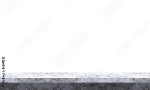 marble shelf, empty table mockup, product display stand template, 3d rendering