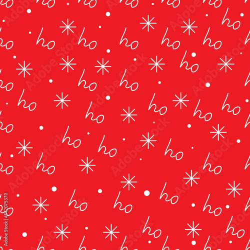 Hohoho pattern, Santa Claus laugh