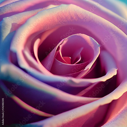 close up of rose