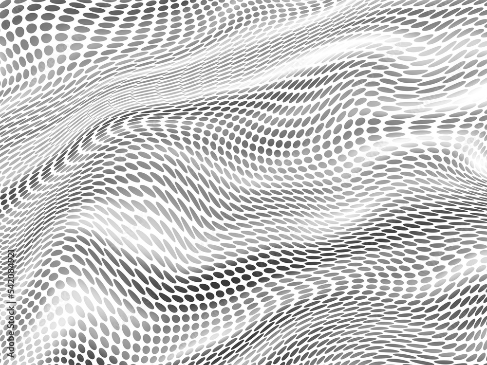 Fototapeta premium abstract black and white background dots