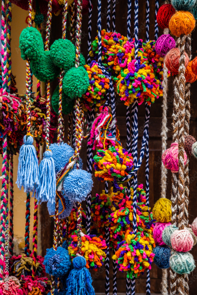 peruvian handcrafts made of alpaca wool